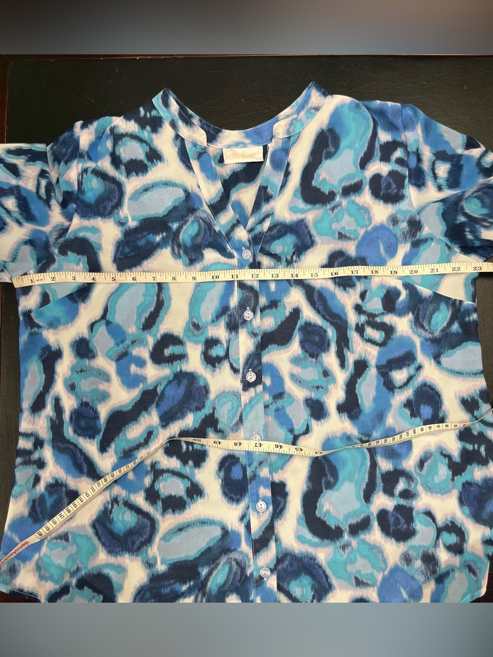 Belle by Kim Gravel blouse size large - Picture 7 of 8